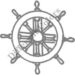 Different Colors S00158 Sailboat Wheel