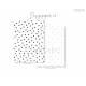 125.5 Designpapier A4 Grote dots Stippen Zwart Wit 125.5 Designpapier A4 Grote dots Stippen Zwart Wit