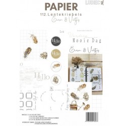 112. Design Papierpakket Lentekriebels  Workshop Eieren