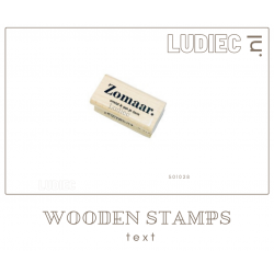 Ludiec S01028-SU01028 Tekst 'Zomaar' Ludiec S01028-SU01028 Tekst 'Zomaar'
