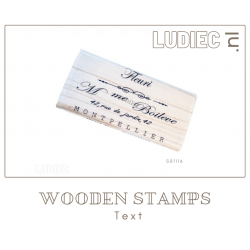 Ludiec S01116-SU01116  Fleuri Montpellier french script 