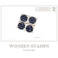 Different Colors S00798-SU00798 Vier Tekst Circles Different Colors S00798-SU00798 Vier Tekst Circles