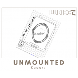 Ludiec S01346-SU01346 Kader Ovaal Barok