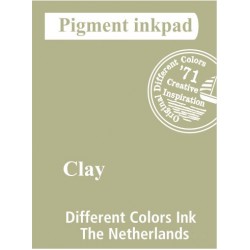 Different Colors Pigment Ink Clay