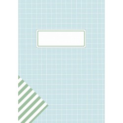 Planner A5 ruit Groen/Wit ruit Planner A5 ruit Groen/Wit ruit