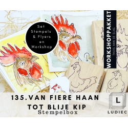 135. Workshoppakket-van Fiere Haan tot Blije Kip 135. Workshoppakket-van Fiere Haan tot Blije Kip