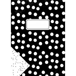 Planner A5 Zwart witte dot 