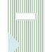 Planner A5 Groen/Witte Streep 