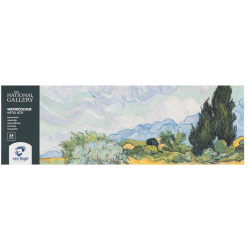 Van Gogh aquarelverf – 24 kleuren in halve napjes in metalen blik laatste