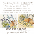 Workshops CreaBeurs Gorinchem 29,30 augustus.