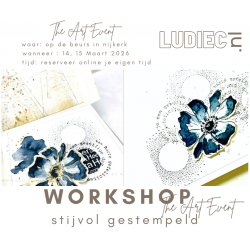 Workshop Beurs  The Art Event  Zaterdag 14 Mrt Stijlvol  gestempeld  