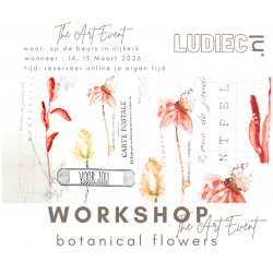 Workshop Beurs  The Art Event  Botanical  Zaterdag 14 Mrt