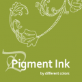 Different Colors Pigment Ink Cubes